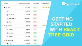 Create a React TreeGrid Component in 6 Minutes