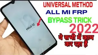 Redmi 8 (M1908C3II) Google Account Frp Bypass l Pattern Lock l Password Lock l Hard Reset Without Pc
