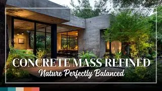 Brutalist Concrete Homes in Nature &ndash; Architectural Power Balanced by Subtle Refinement