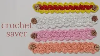 How to crochet face mask connector .ear saver for face masks quick and easy  . crochet ear saver.