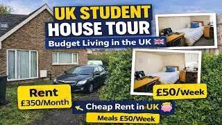 UK Student House Tour Vlog 2026 | &pound;350 Rent + &pound;50 Food | Real Student Life in UK | @Gujjuinglasgow09