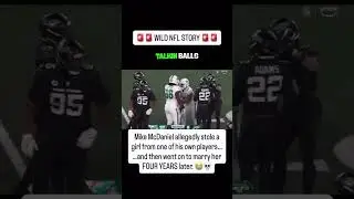 Crazy Mike McDaniel Story😂 #nfl #nflpodcast #dolphins