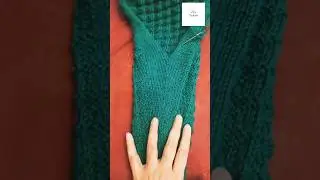 how to #learn to #knit perfect sleeve knitting shape #knitting #crochet #knittingpatterns #yarn