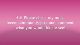 Check community tab!
