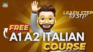Italian Language Full Course A1 A2 | Italian Test Quiz | Italian Language Free Course | Part 1