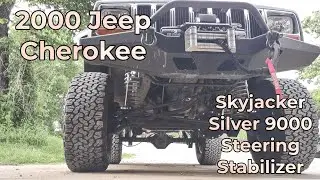 97-01 Jeep Cherokee - Skyjacker Silver 9000 Steering Stabilizer Install