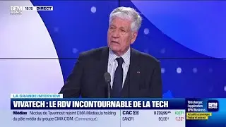 Maurice Lévy (VivaTech) : La 8ème édition de VivaTech s'ouvre à Paris