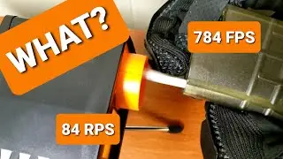 Let's See What Happens | Purging An Airsoft Midcap Magazine Through My Acetech AC5000 Chronograph