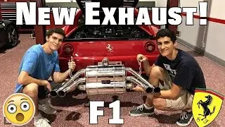 Ferrari 355 Gets New Capristo Exhaust!! (In a Hurricane)