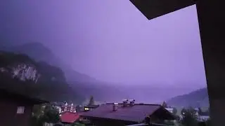 Never Ending Thunders in Austrian Mountain #thunderstorrm #rainsounds #insomnia @SoundsOfGoodSleep