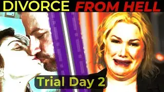 Ioan Gruffudd v. Alice Evans - Trial Day 2 - Cross exam begins - The Manky Tank appears!