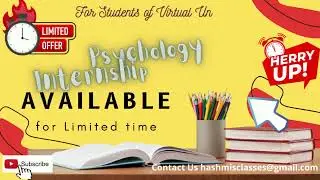 get ful internship report  of Psychology  #vu_intetnship #psychology #internship #psy619 #vu