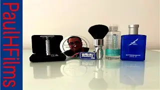 Бритва Gillette Heritage DE | Крем для бритья T.O.B.S Platinum Collection