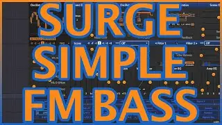 Surge Synth - Simple FM Bass Tutorial (Preset Link in Description)
