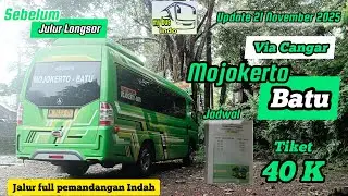 Update November 2025 Feeder Mojokerto Batu Via Cangar sebelum jalur longsor‼️