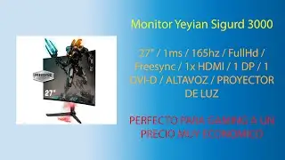 Monitor Yeyian Sigurd 3000 || 27