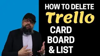 Trello: How to Delete a Board
