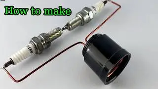Top11 How to create 220volt energy generator use at home 100% With spark plug for free