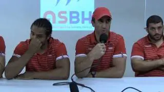 ASBH : Conf&eacute;rence de presse J4 Pro D2  Dax