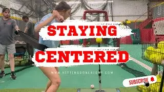 Lesson Look In: Staying Centered - Keeping Balance 💢 Hitting Done Right