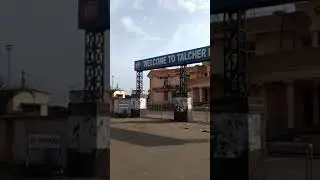 Looks covid.lockdown Railway station,Talcher,Odisha,India.
