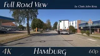 Hamburg, Germany: Allerm&ouml;he - Allerm&ouml;her Deich, Hans-Duncker-Stra&szlig;e, Wilhelm-Iwan-Ring - 4K Ultra HD