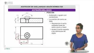 Acotación Avellanados según normas ISO |  | UPV