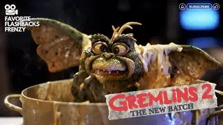 Gremlins, the new batch (1990) - Microwave with Marge Gremlins in the kitchen!