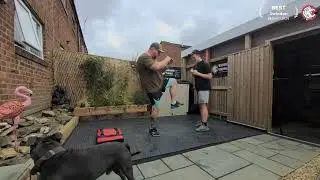 Martial Arts & Flexibility: AMRAP, Teach & Drill Front Kick & Teep (Front Leg & Rear Leg)