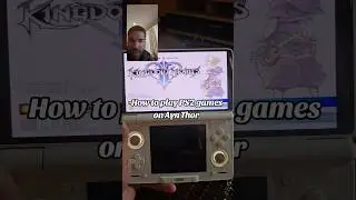 how to play PS2 games on Ayn Thor