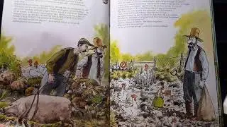 Gekakel in de moestuin van Sven Nordqvist,  voorgelezen door Sandra