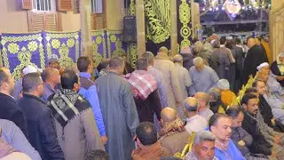 الشيخ ممدوح جوده سعد ربع العشاء عزاء فقيدة عائلات الطوخي قرية ابو طواله منيا القمح/ تصوير صبحي حامد