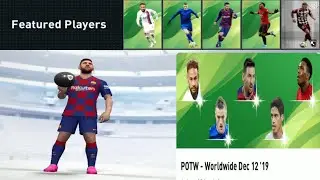 POTW &mdash; Глобальный выпуск набора 12 декабря 2019 года в PES 2020 Mobile || PES Galaxy Mobile