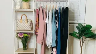 SPRING CAPSULE WARDROBE 2020 - 10 ITEMS 20 OUTFITS PRETTY & FEMININE MINIMALIST ESSENTIALS