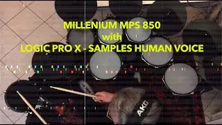 MILLENIUM MPS 850 with SAMPLES HUMAN VOICE