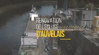 Écluse d’Auvelais - Un chantier pour améliorer le trafic fluvial sur la dorsale wallonne