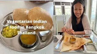 Vegetarian Indian food in Silom Bangkok Thailand try this Indian restaurant