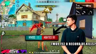 O DIA QUE O TWO9 FEZ RECORD DE KILLS NA RANK E FOI CHAMADO DE HACK PELO SEU SQUAD!