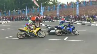 duel nanduik dan ajo, MP1 Kejurda IMI Sumbar seri 2.