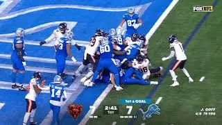 Brown and Montgomery Combine For Detroit Lions Touchdown
