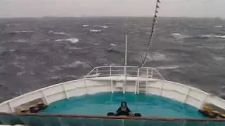 Lissos at heavy sea