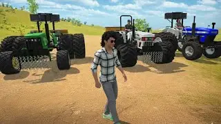 Gaon Ka Tractor Challenge 🏁🚜 | Full Power Test | Indian Vehicle Simulator 3D