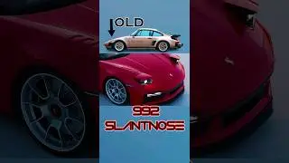 Porsche 911 With NSX Pop-Up Headlights? #porsche911 #slantnose #porsche911turbos