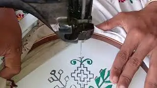embroidery machine bignners design bignners #shorts#viral #trending | Rizwan Ali Tv