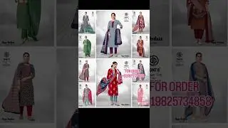 DEEPTEX NAYA ANDAAZ VOL 11 COTTON KURTI PANT WITH DUPATTA #deeptex #dress #readymade #cottondress