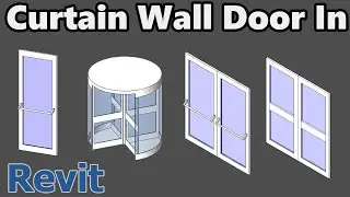 Revit Curtain Wall Doors &mdash; Полное руководство