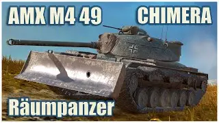 AMX M4 mle. 49, Chimera & M48A2 Räumpanzer • WoT Blitz Gameplay