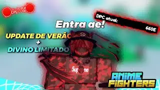 UPADATE DE VER&Atilde;O+ DIVINO LIMITADO + CODES (Peguei novo divino limitado!) | Anime Fighters Simulator
