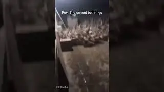 When the school bell rings 😂 #funny #facts