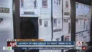 Launch of new group to fight crime in KC